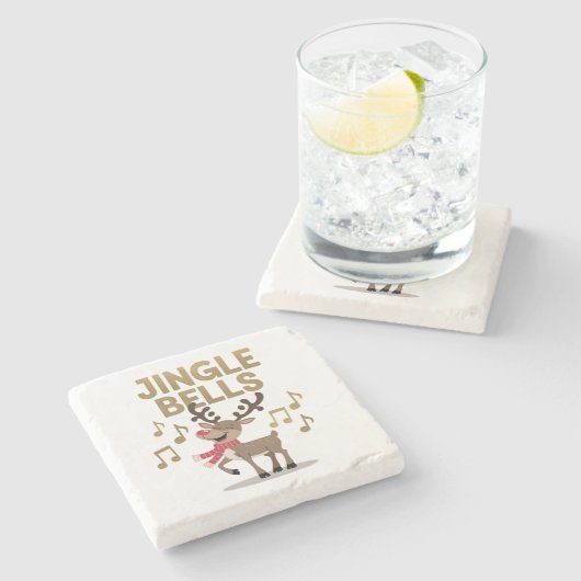 ジンルベルズシンデナー ストーンコースター (横)