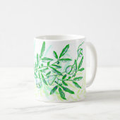 ジンルベルズホリデーポップ・アートのアートスタイルマグカップ コーヒーマグカップ (正面右)