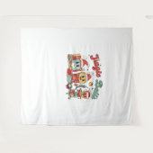 ジンルベルナース、クリスマスナース、クリスおもしろいム タペストリー (正面(横))