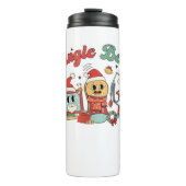 ジンルベルナース、クリスマスナース、クリスおもしろいム タンブラー (正面)