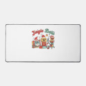 ジンルベルナース、クリスマスナース、クリスおもしろいム デスクマット (正面)