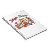 ジンルベルナース、クリスマスナース、クリスおもしろいム ノートブック (右側)