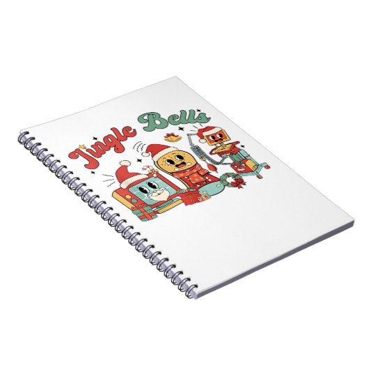 ジンルベルナース、クリスマスナース、クリスおもしろいム ノートブック (右側)