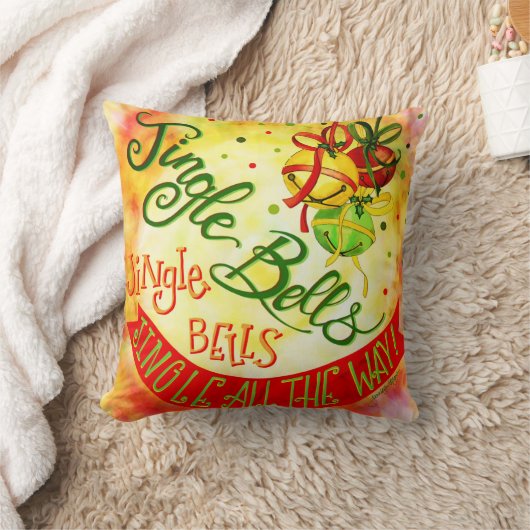 ジンルベルフェスティバルおもしろいインスピリシティクリスマス クッション (ブランケット)