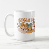 ジンルベルメリークリスマスコーヒーマグを飲む コーヒーマグカップ (左)