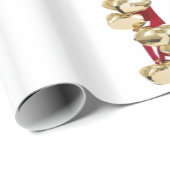 ジンルベルラッピング紙 ラッピングペーパー (ロールコーナー)