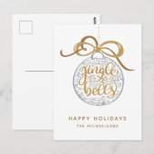 ジンルベル |ハッピーホリデー ポストカード (正面/裏面)