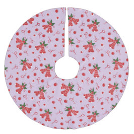 ジンルベル ブラッシュドポリエステルツリースカート