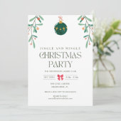 ジンルミングルクリスマスパーティの招待状 招待状 (スタンド正面)