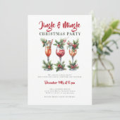 ジンルミングルフェスティバルカクテルクリスマスパーティー 招待状 (スタンド正面)