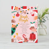 ジンルミングルメリークリスマスホリデーパーティー 招待状 (スタンド正面)