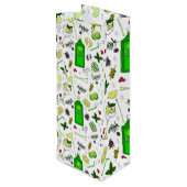 ジン愛好家 ジン・トニック・カクテルパーティー ボトルバッグ ワインギフトバッグ (裏面アングル)