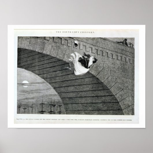 ジン狂いの女の子は自殺を犯す，プレート8 of 'T ポスター (正面)