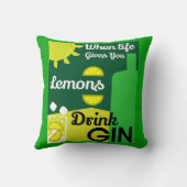 ジン酒 | Love Gin |ホームデコール |バーサービン クッション (裏面)