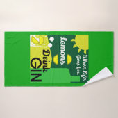 ジン酒 | Love Gin |ホームデコール |バーサービン バスタオル (バスタオル)