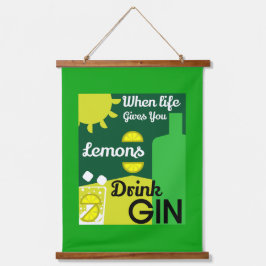 ジン酒 | Love Gin |ホームデコール |バーサービン 吊り下げ型タペストリー