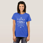 ジン酒 | Love Gin |ホームデコール |バーサービン Tシャツ (正面フル)