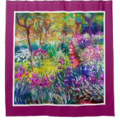 ジヴェルニーのアーティストガーデン シャワーカーテン