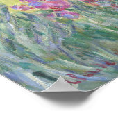 ジヴェルニーのアーティストガーデン（1900年） ポスター (角)