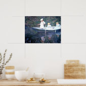 ジヴェルニーのノルベギエンヌ号で ポスター (キッチン)