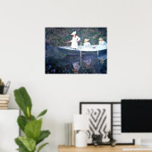 ジヴェルニーのノルベギエンヌ号で ポスター (ホームオフィス)