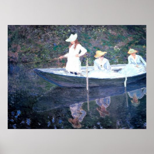 ジヴェルニーのノルベギエンヌ号で ポスター (正面)