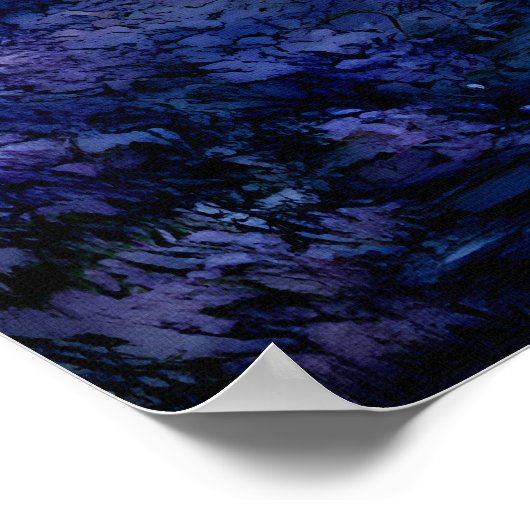 ジヴェルニーの近くのセーヌ川の朝 ポスター (角)