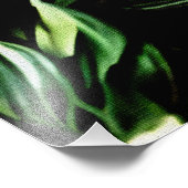 ジヴェルニーの青々としたアガパンツスの花 フォトプリント            (角)