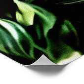 ジヴェルニーの青々としたアガパンツスの花 ポスター (角)