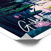 ジヴェルニーフランストラベルヴィンテージイラストレーション ポスター (角)