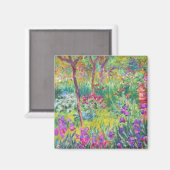 ジヴェルニー・クロード・モネのアイリスクールガーデン マグネット (正面/裏面)