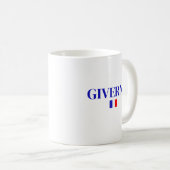 ジヴェルヌフランス コーヒーマグカップ (正面右)
