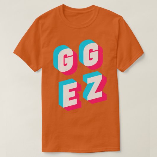 ジーエス Tシャツ (デザイン正面)