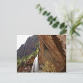 ジーオン国立公園のエメラルドプール滝III ポストカード (スタンド正面)