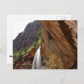 ジーオン国立公園のエメラルドプール滝III ポストカード (正面/裏面)