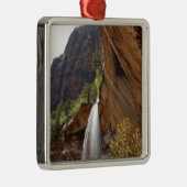 ジーオン国立公園のエメラルドプール滝III メタルオーナメント (右)