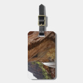 ジーオン国立公園のエメラルドプール滝III ラゲッジタグ (正面縦)