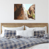 ジーオン国立公園のエメラルドプール秋II キャンバスプリント (インサイチュ (寝室))