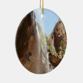 ジーオン国立公園のエメラルドプール秋II セラミックオーナメント (右)