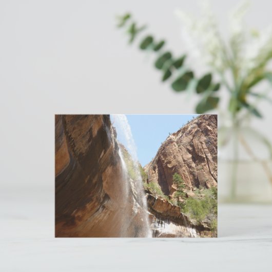 ジーオン国立公園のエメラルドプール秋II ポストカード (スタンド正面)