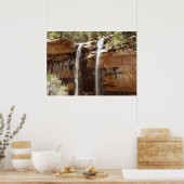 ジーオン国立公園のエメラルドプール秋IV ポスター (キッチン)