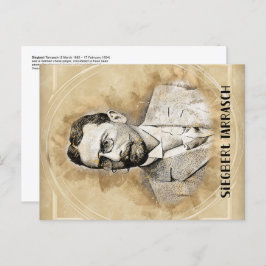 ジークバート・タラッシュ・チェス・プレーヤー ポストカード