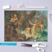 ジークフリート死のレオントフターby Hans Zatzka 薄葉紙 (クラフト)