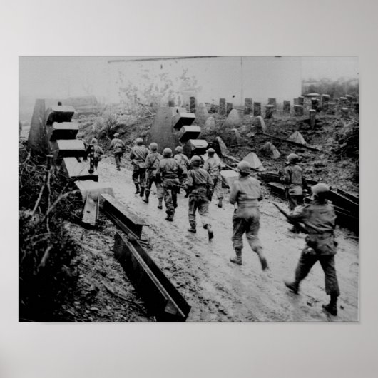 ジークフリート線を通って ポスター (正面)