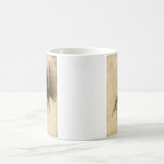 ジークムント・フロイトの精神分析心理学の精神医学 コーヒーマグカップ (中央)