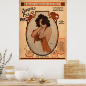 ジーグフェルドのフォリー1917 ポスター (キッチン)