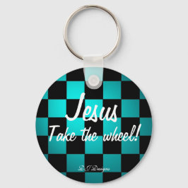 ジーザスTake the Wheel Keychain キーホルダー