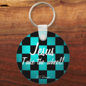 ジーザスTake the Wheel Keychain キーホルダー (正面)
