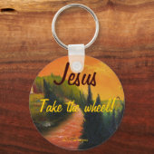 ジーザスTake the Wheel Keychain キーホルダー (正面)
