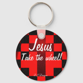 ジーザスTake the Wheel Keychain キーホルダー